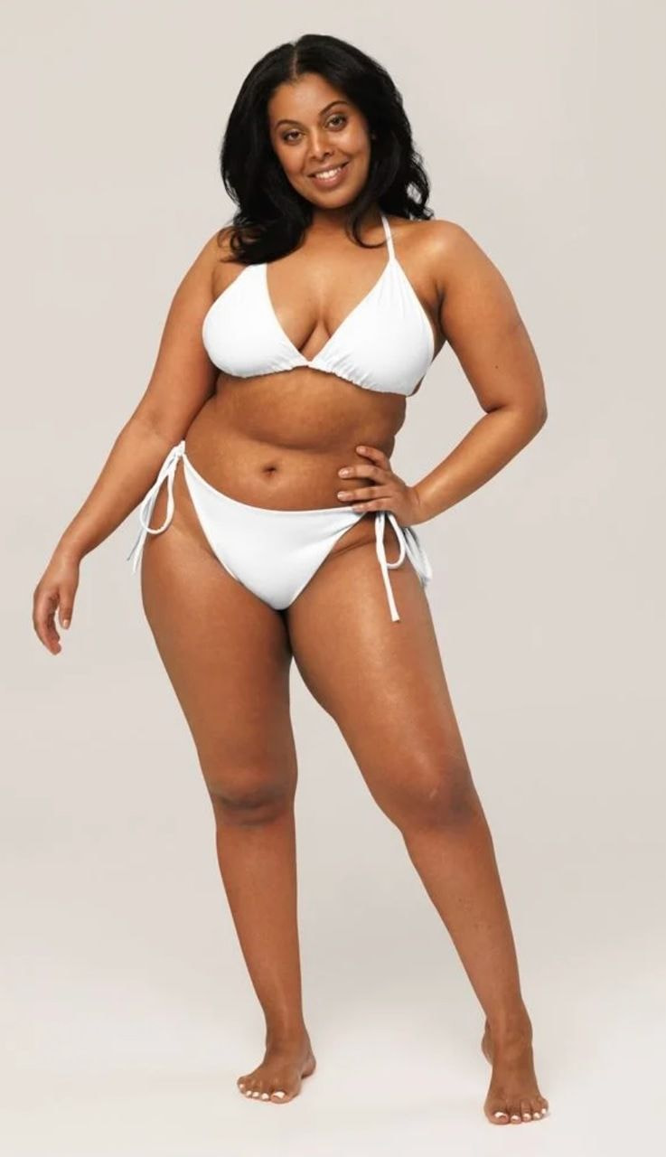 a woman in a white garment